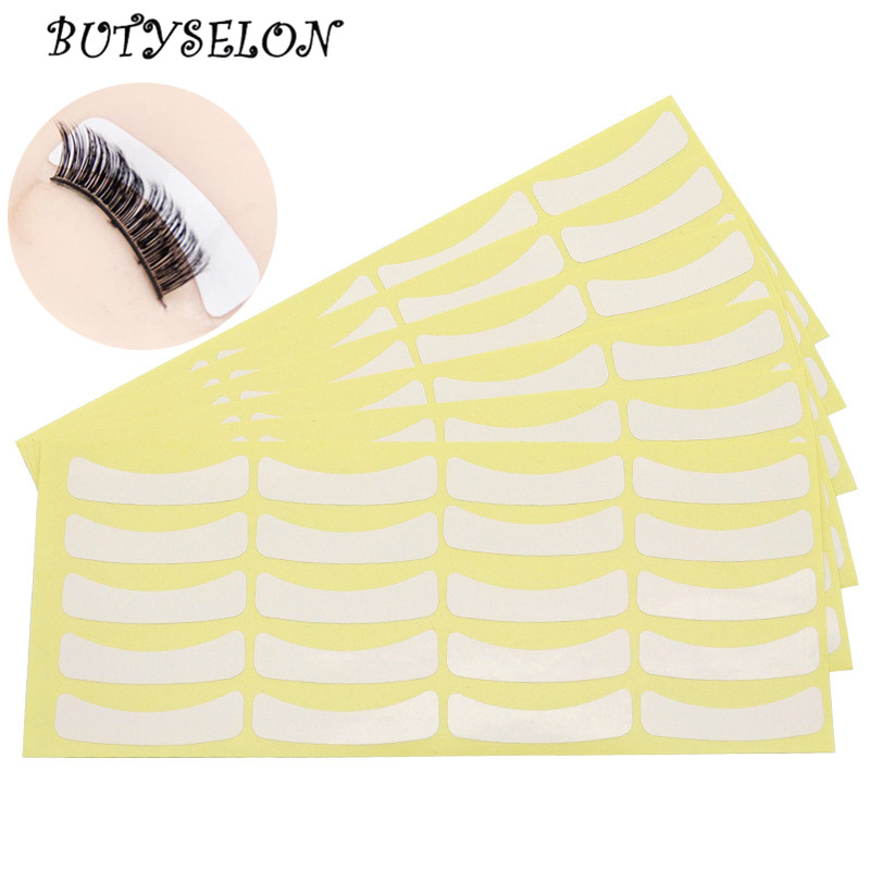 Eyelash Extension Eye Mask - 100 pairs Eyelash Extension paper Patches