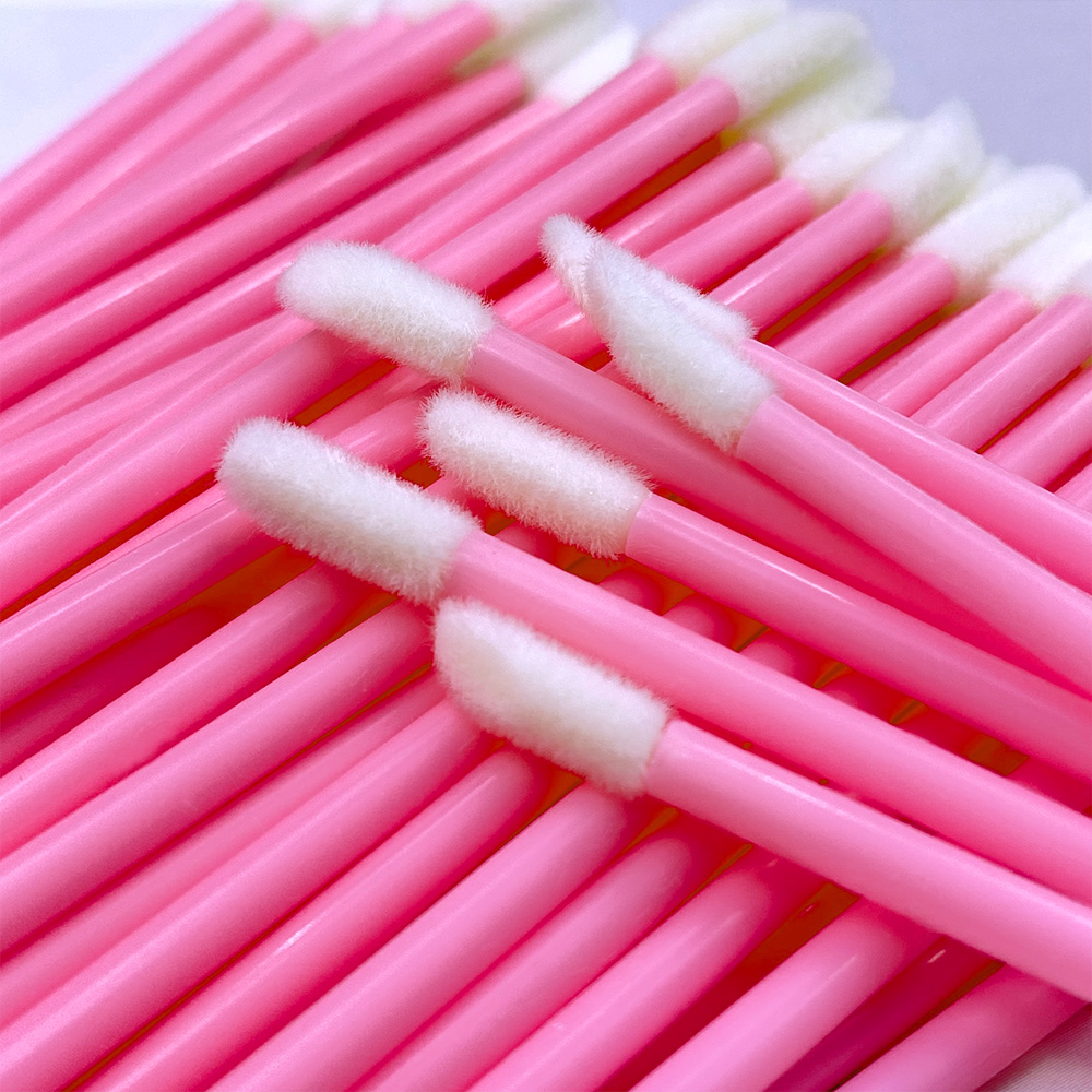 50/500PCS Disposable Lip Brush - Eyelash Extension Eyelash ulasan dan harga