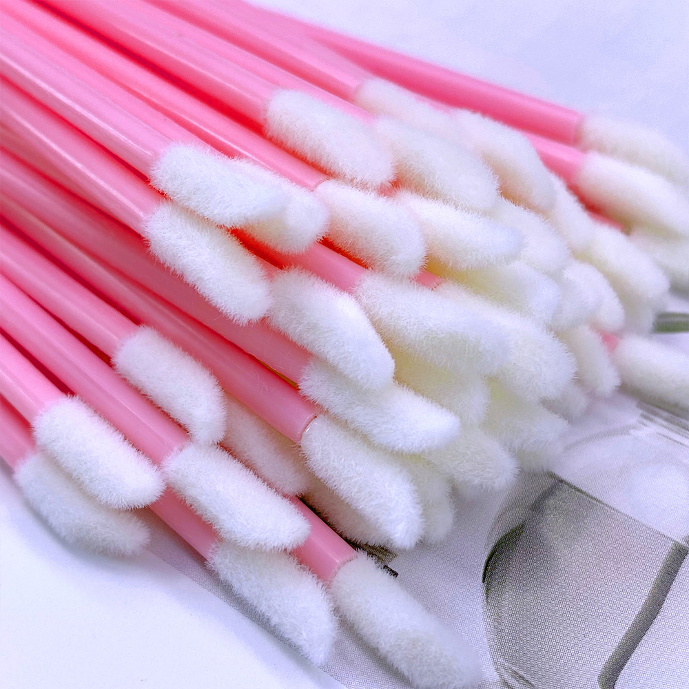 50/500PCS Disposable Lip Brush - Eyelash Extension Eyelash ulasan dan harga
