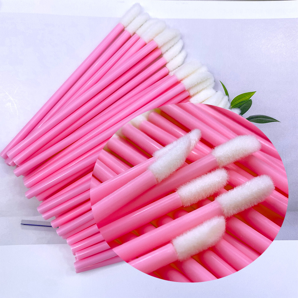 50/500PCS Disposable Lip Brush - Eyelash Extension Eyelash ulasan dan harga