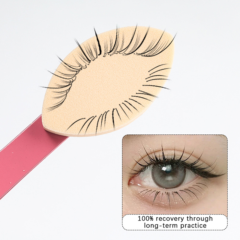 50PCS False Eyelash Pads Begin - Eyelash Extension Wispy ulasan dan harga