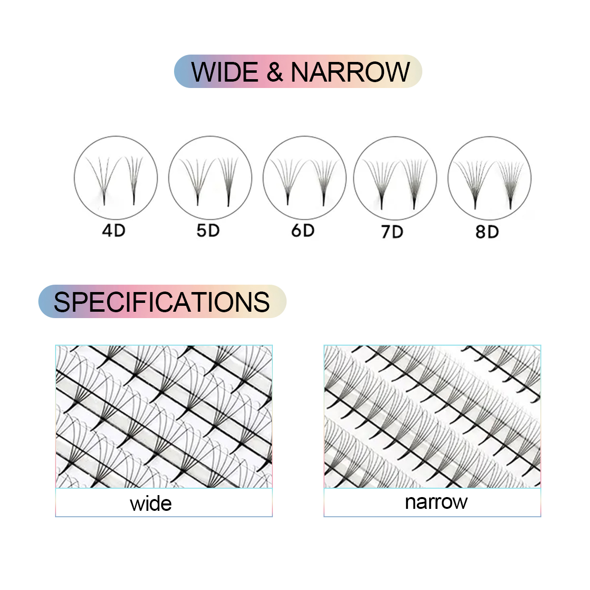 AGUUD XL Mega Tray Thin Pointy - Eyelash Extension Mega Volume ulasan dan harga