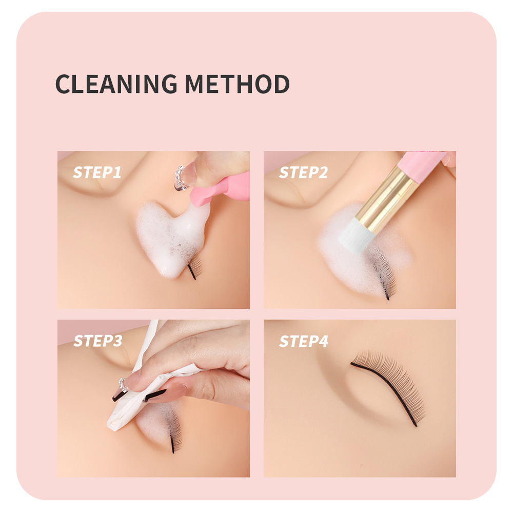 Eyelash Extension Shampoo foam - Eyelash Extension Wash Kit ulasan dan harga
