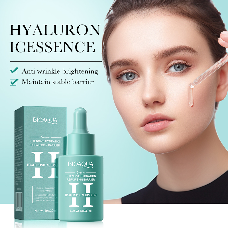 1/3pcs BIOAQUA Vitamin C Retin - The Ordinary Serum Hyaluronic Acid ulasan dan harga