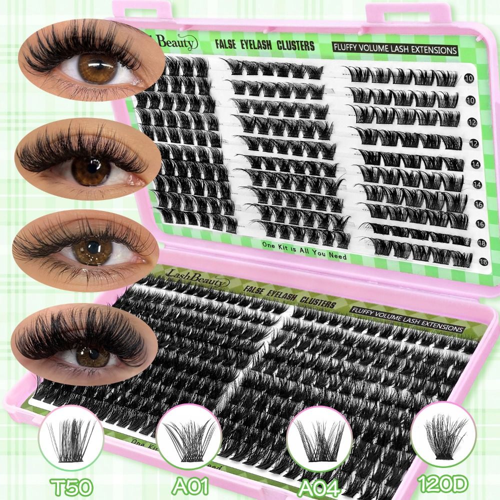 Natural Look False Eyelashes B - Eyelash Extension Wispy ulasan dan harga