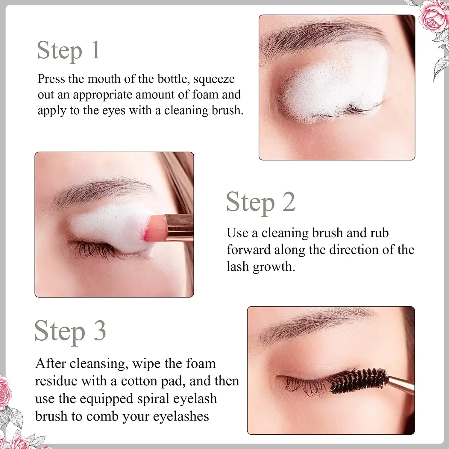 50ml Lanthome Eyelash Extensio - Eyelash Extension Wash Kit ulasan dan harga