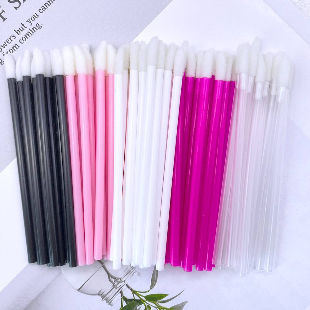 50/500PCS Disposable Lip Brush - Eyelash Extension Eyelash ulasan dan harga