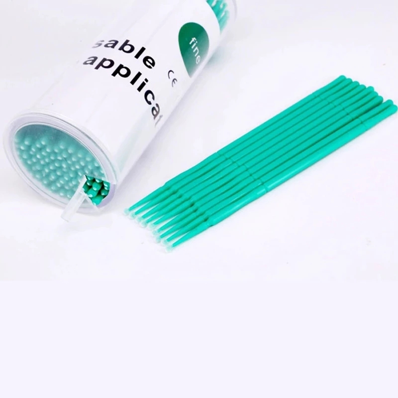 100Pcs/bottle MicroBrush For E - Eyelash Extension Cleaning ulasan dan harga