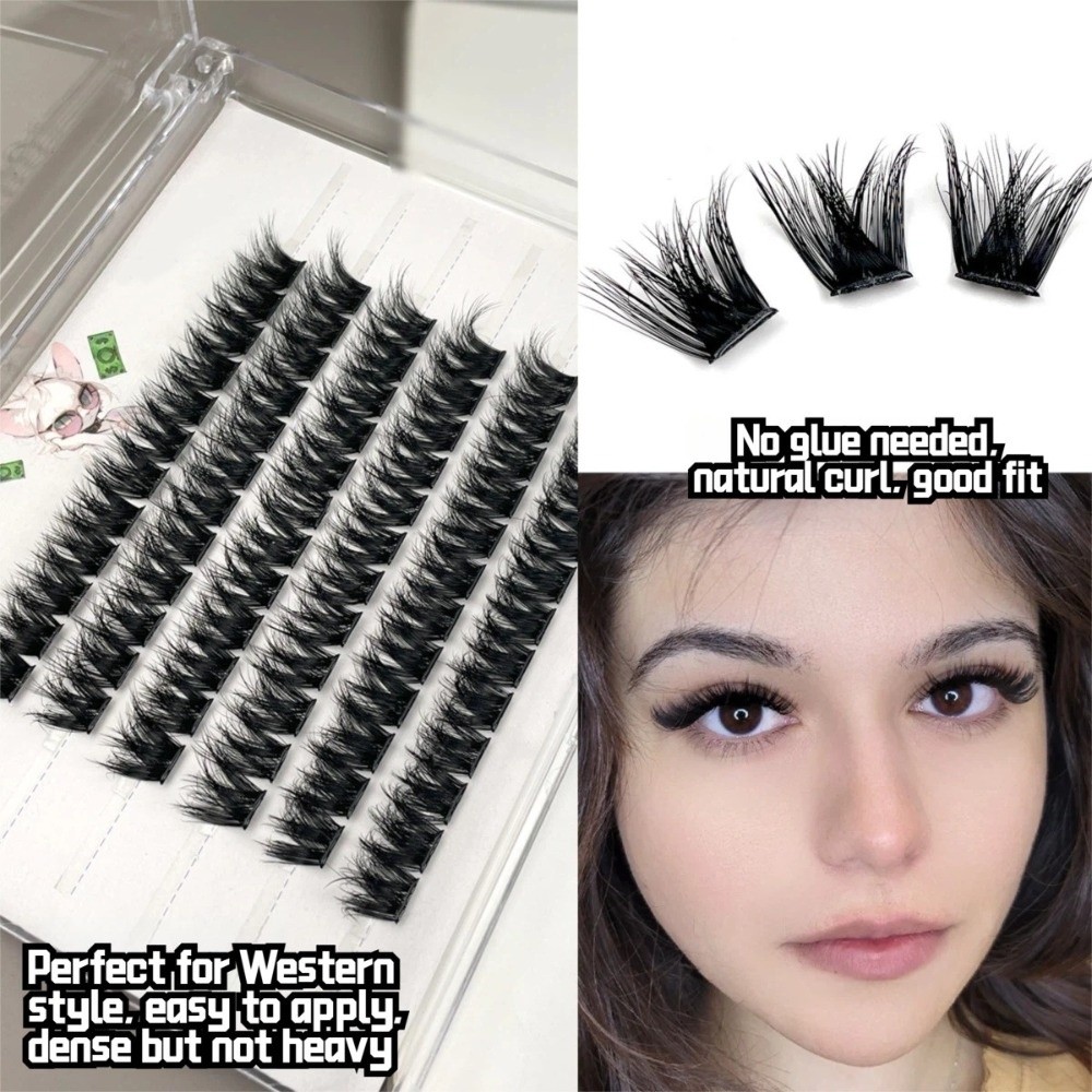 14mm Length False Eyelashes Bo - Eyelash Extension Wispy ulasan dan harga