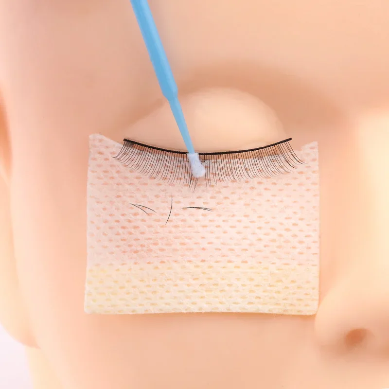 Disposable Cotton Eyelashes Pa - Eyelash Extension Eye Mask ulasan dan harga