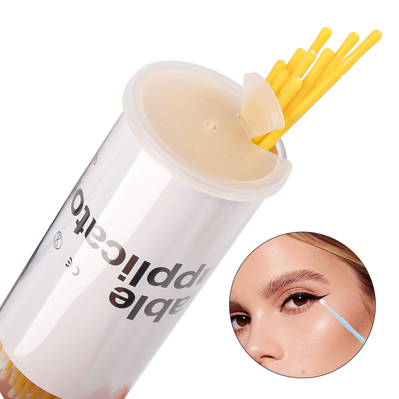 100pcs Disposable Eyelash Brus - Eyelash Extension Cleaning ulasan dan harga