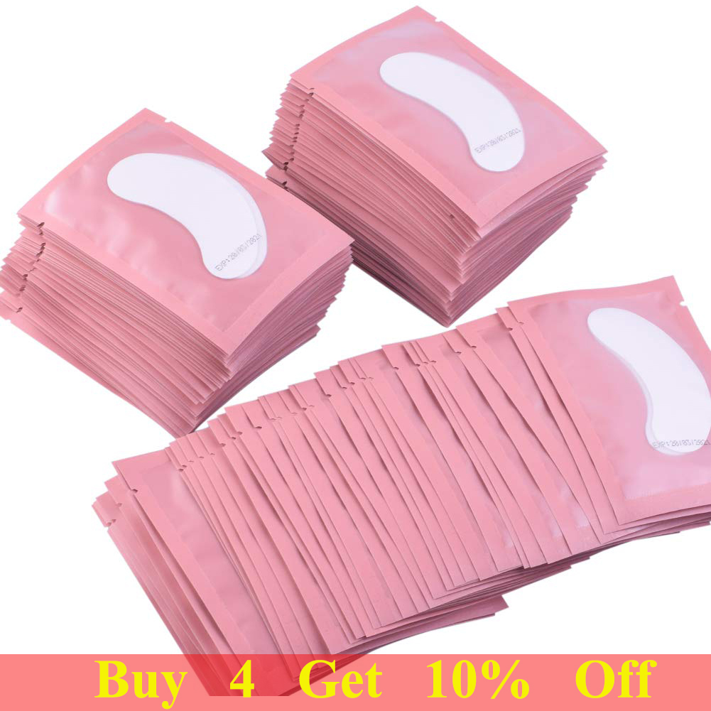 100pairs eye patches eyelash e - Eyelash Extension Eye Mask ulasan dan harga