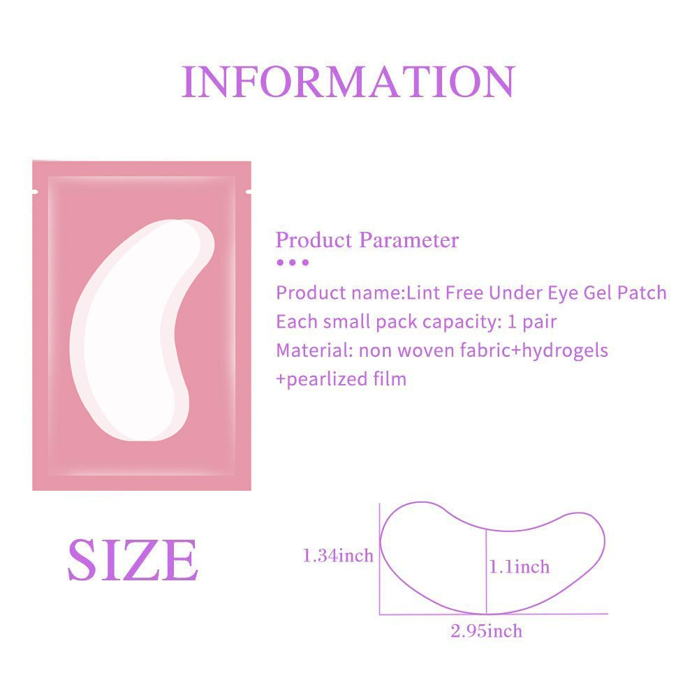 100pairs eye patches eyelash e - Eyelash Extension Eye Mask ulasan dan harga