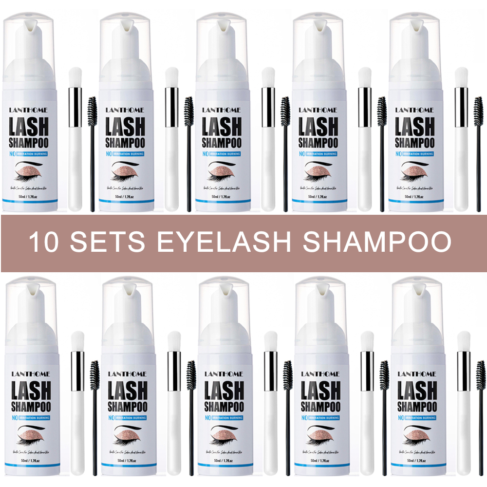 50ML Lanthome Pro Eyelash Exte - Eyelash Extension Wash Kit ulasan dan harga