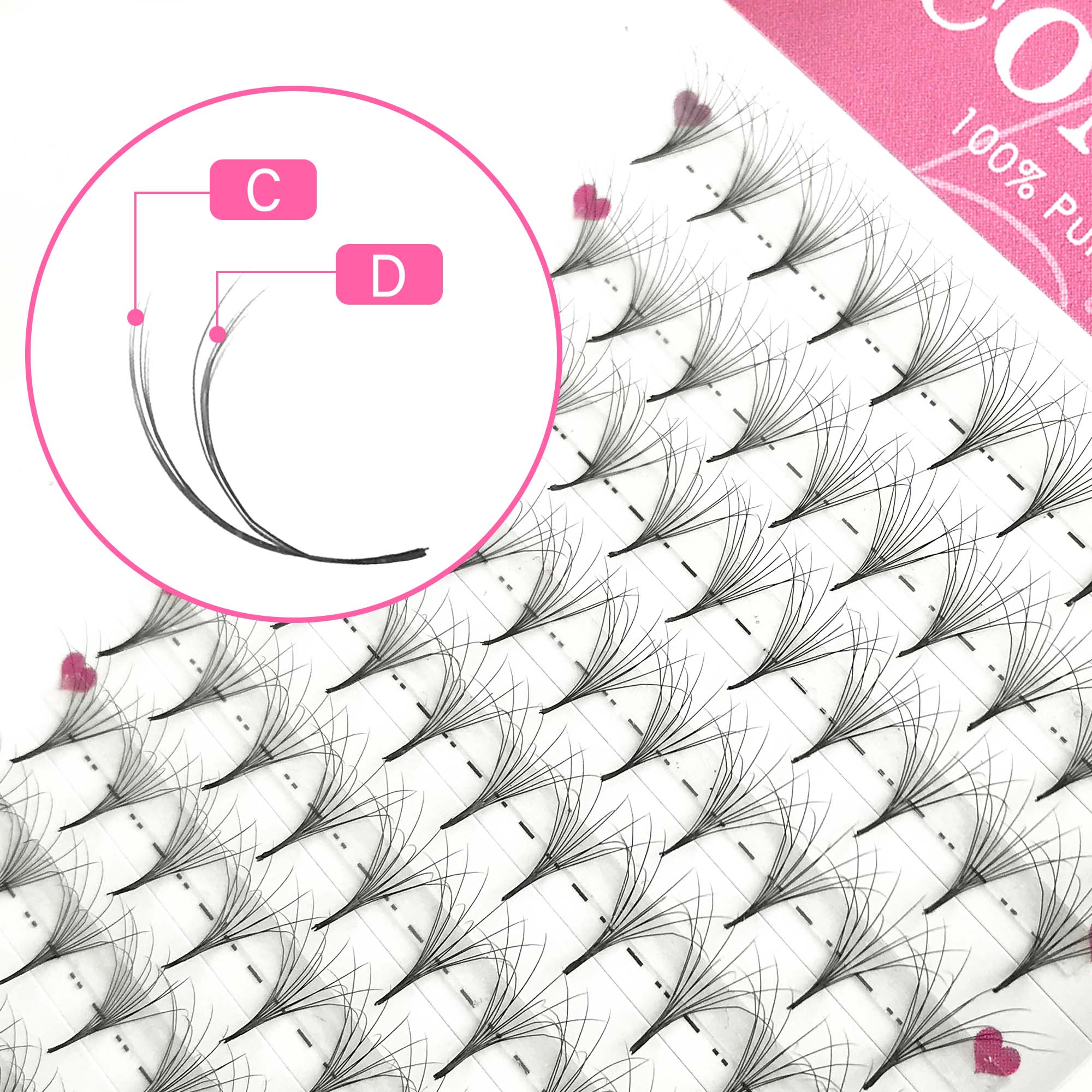 CoMango Double-Layer Fluffy Pr - Eyelash Extension Mega Volume ulasan dan harga