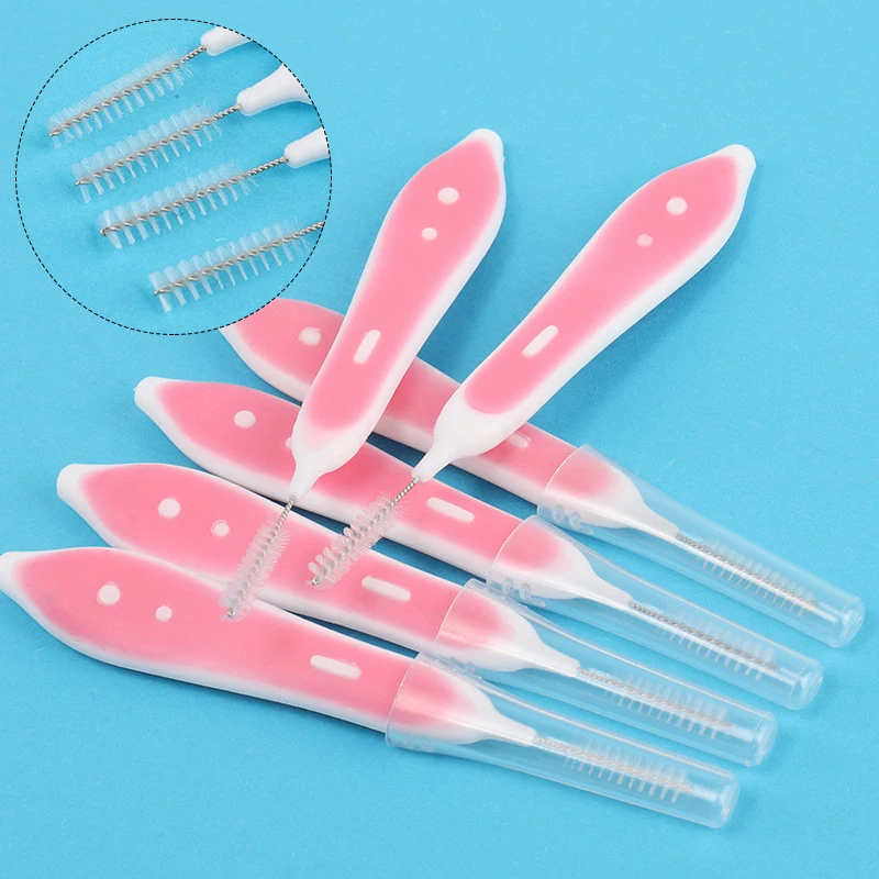 10 Pcs Eyebrow Brushes Mini Br - Eyelash Extension Eyelash ulasan dan harga