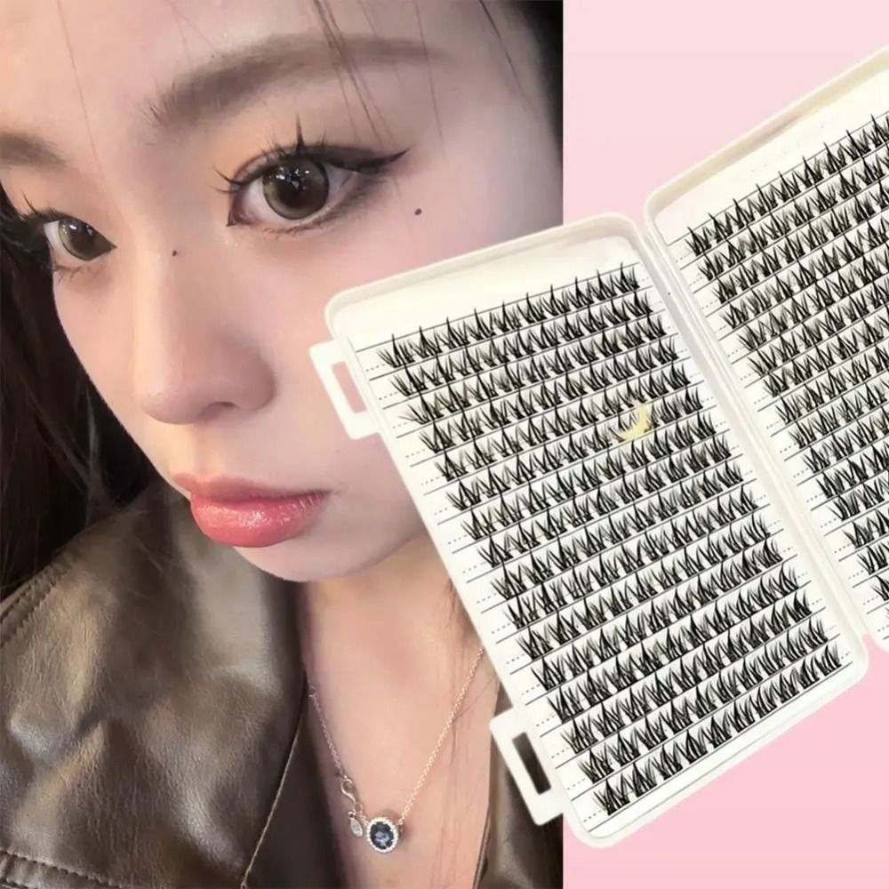 Natural Look False Eyelashes B - Eyelash Extension Wispy ulasan dan harga