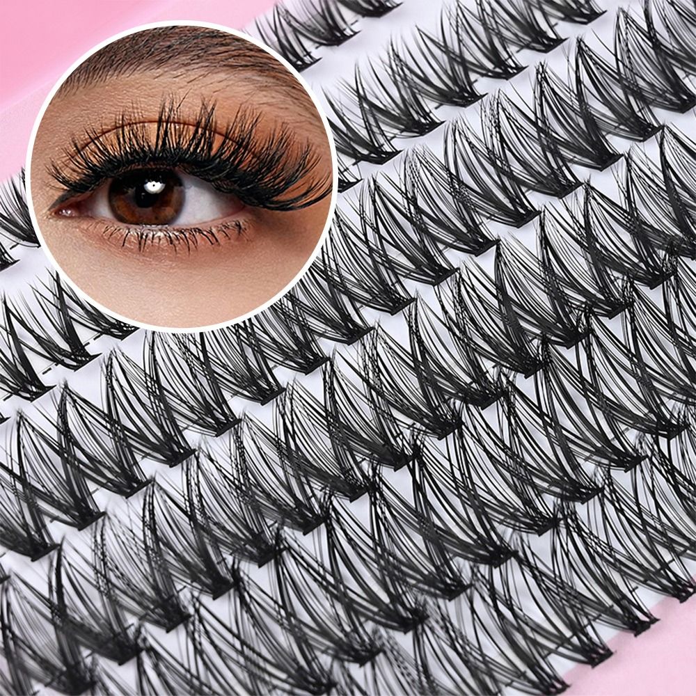12 Rows Natural Look False Eye - Eyelash Extension Wispy ulasan dan harga