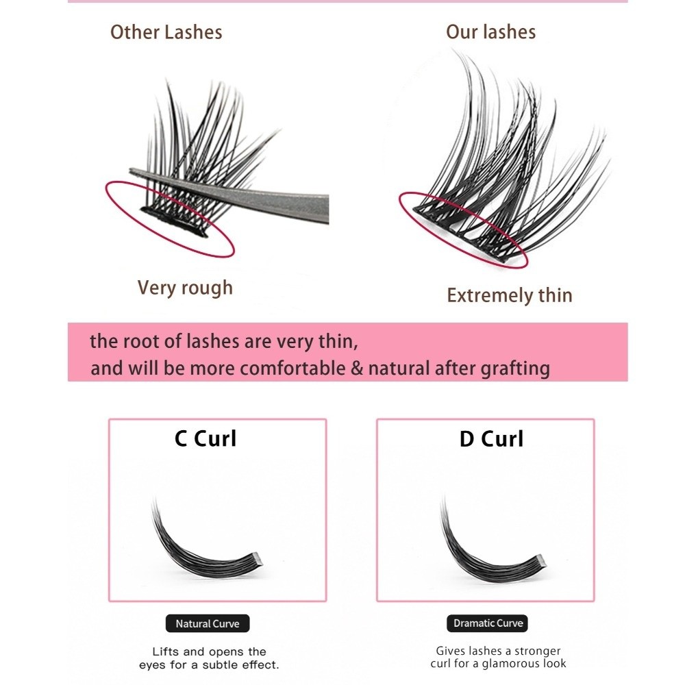 Natural Look DIY Lashes Extens - Eyelash Extension Eyelash ulasan dan harga