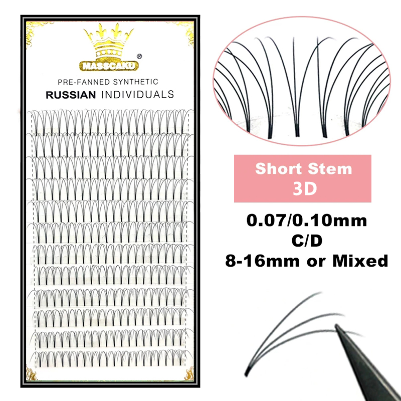 Wholesale 12 Lines 3D 4D 5D 6D - Eyelash Extension Mega Volume ulasan dan harga