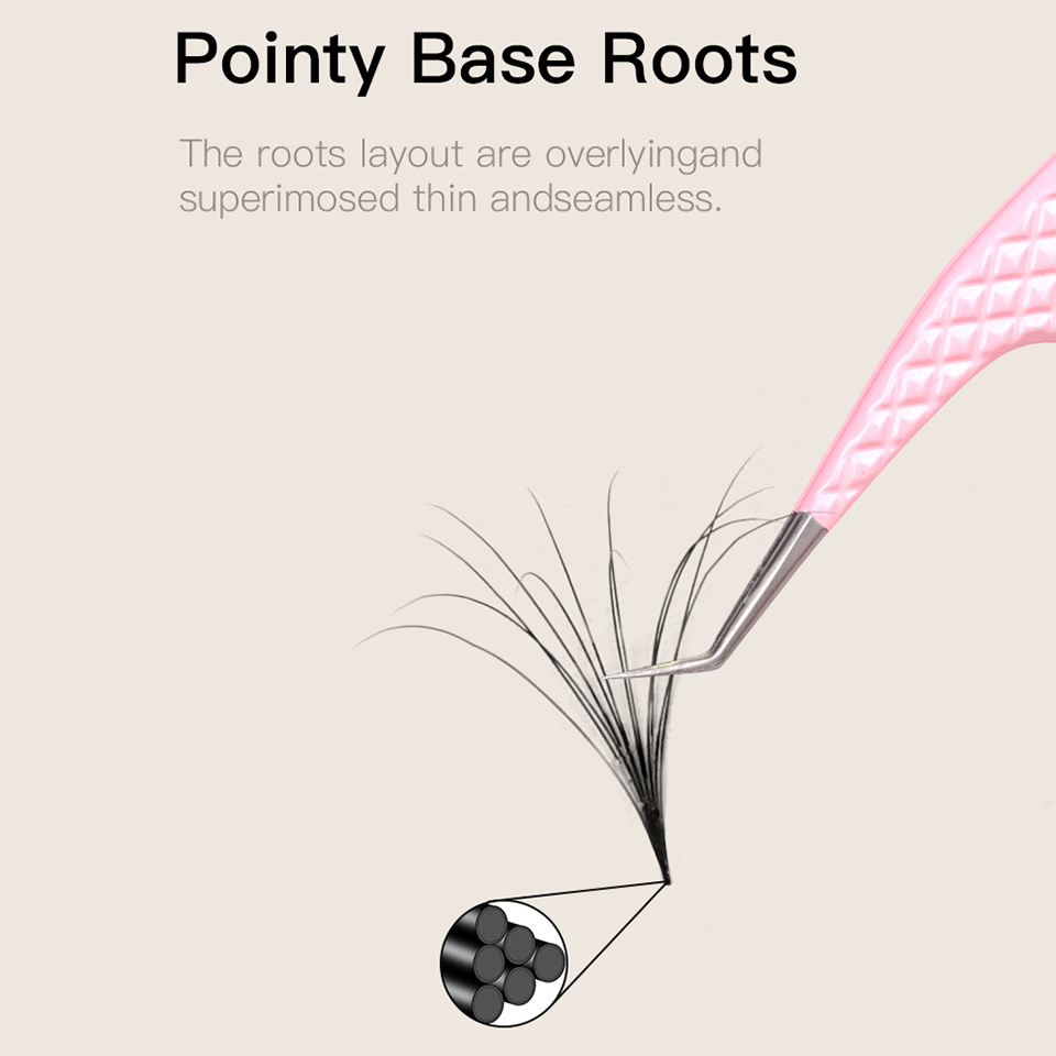 AGUUD Double Layer Pointy Base - Eyelash Extension Mega Volume ulasan dan harga