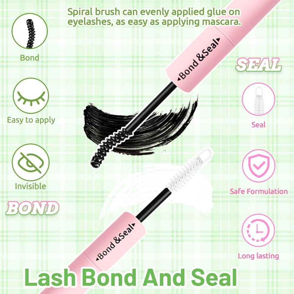 Natural Look False Eyelashes W - Eyelash Extension Wispy ulasan dan harga