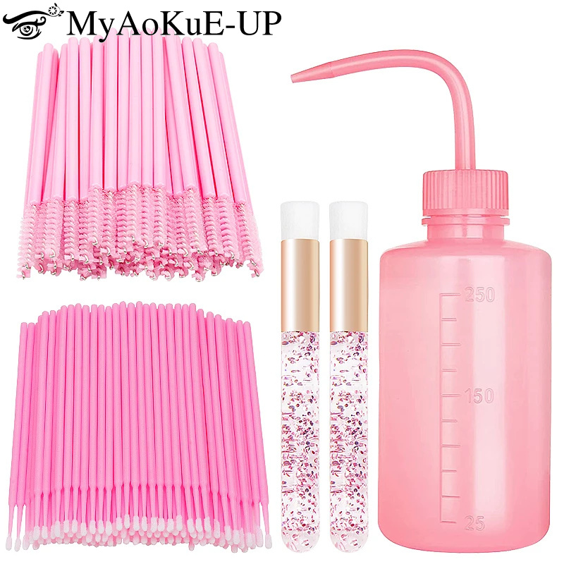 153pcs/Set Eyelash Extension S - Eyelash Extension Wash Kit ulasan dan harga