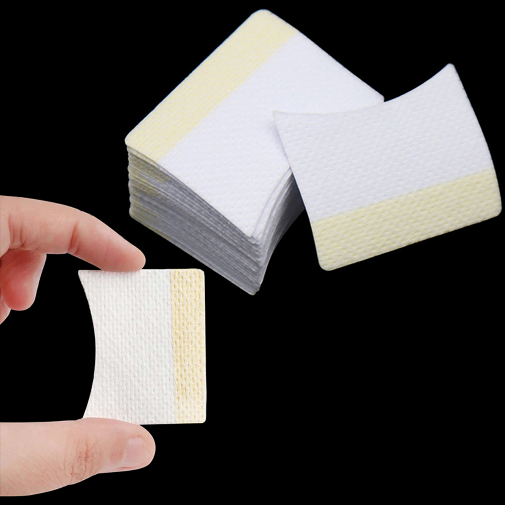 100/300pcs Cotton Disposable L - Eyelash Extension Eye Mask ulasan dan harga