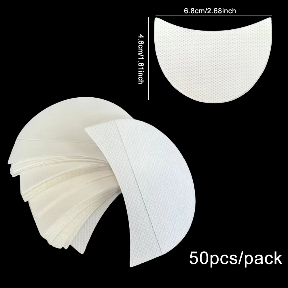 100/300pcs Cotton Disposable L - Eyelash Extension Eye Mask ulasan dan harga
