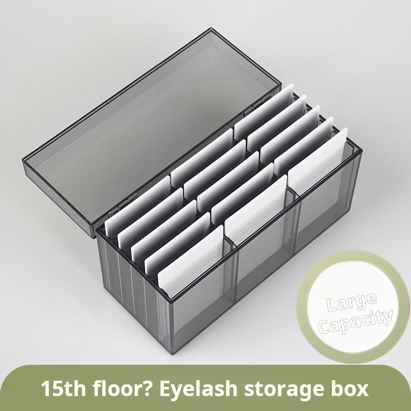 15 Layers Lashes Storage Box D - Lash Tray Organizer ulasan dan harga
