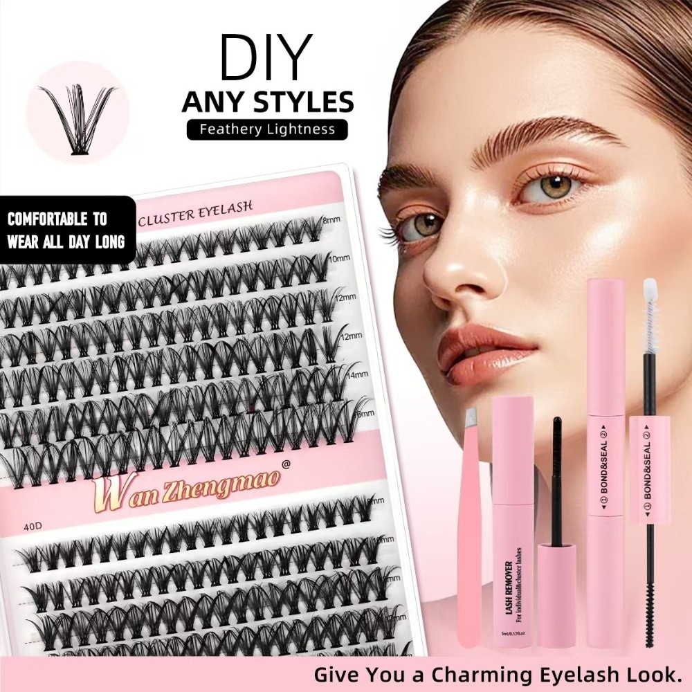 8-16mm Length False Eyelashes  - Eyelash Extension Wispy ulasan dan harga