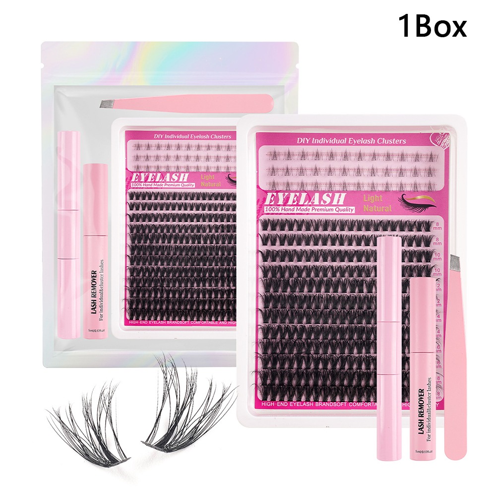 8-18mm Length False Eyelashes  - Eyelash Extension Wispy ulasan dan harga