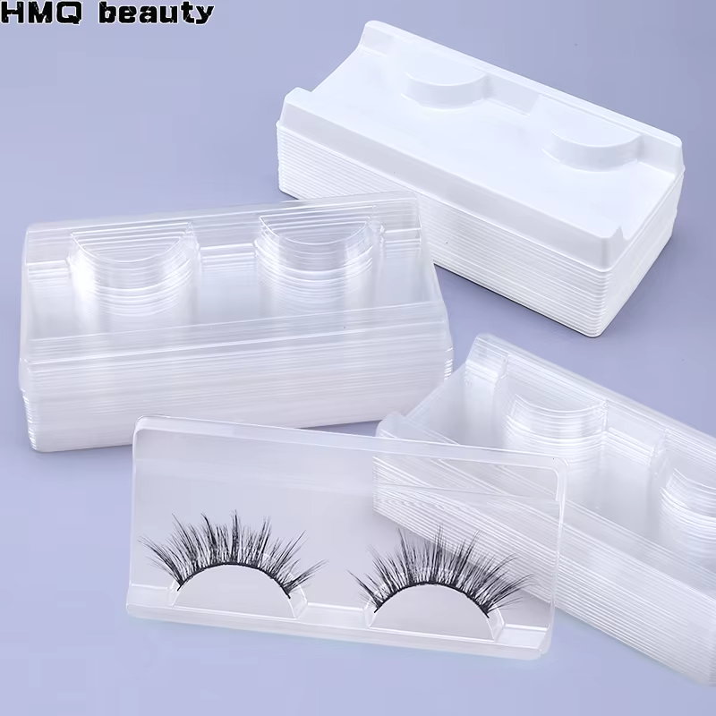 10/40pcs Plastic Eyelashes Tra - Lash Tray Organizer ulasan dan harga