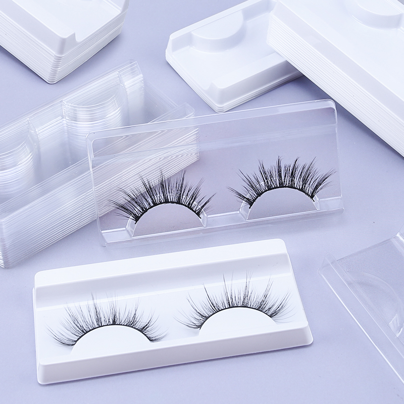 10/40pcs Plastic Eyelashes Tra - Lash Tray Organizer ulasan dan harga