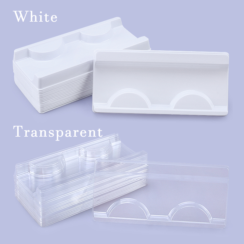 10/40pcs Plastic Eyelashes Tra - Lash Tray Organizer ulasan dan harga