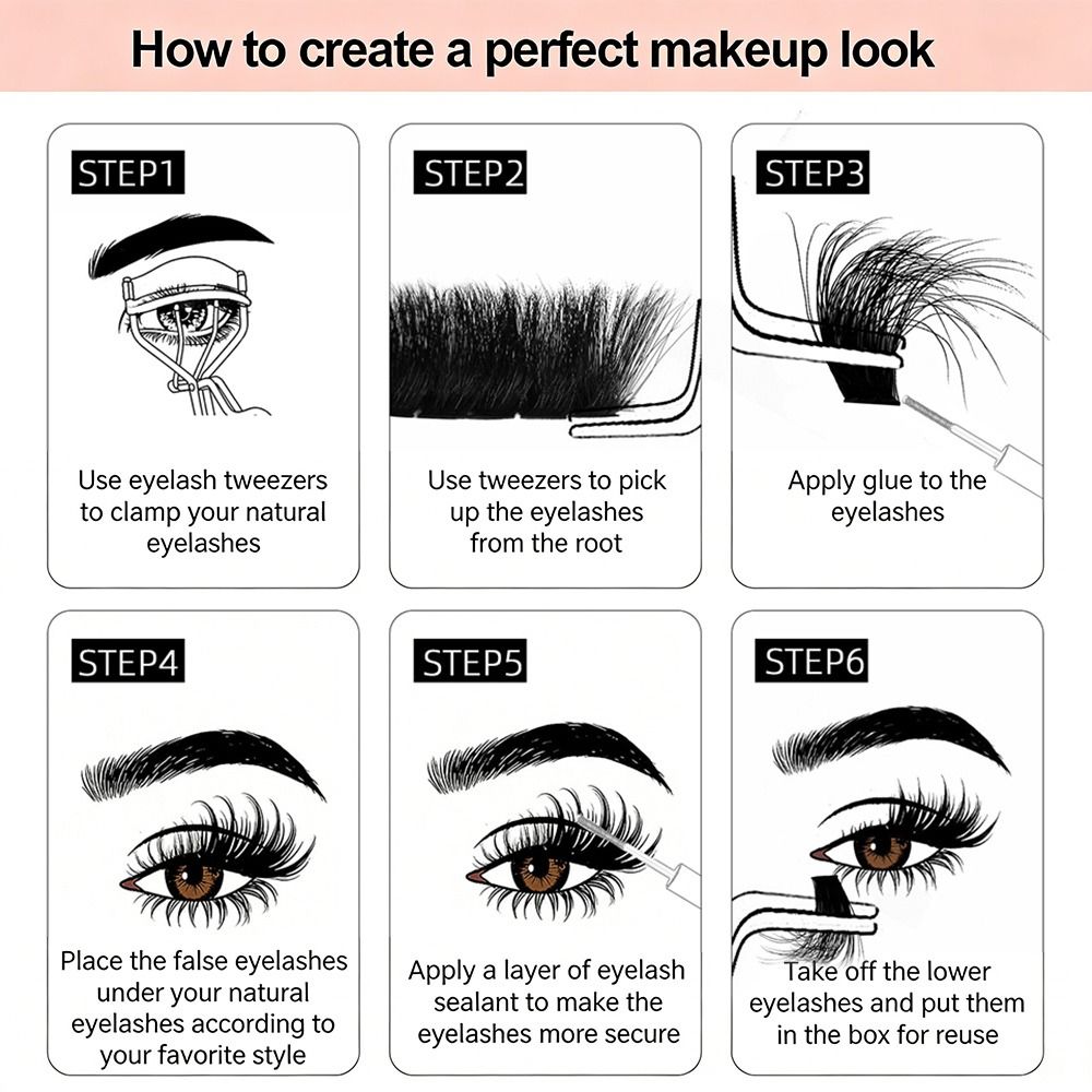 Long Lasting D Curl False Eyel - Eyelash Extension Mega Volume ulasan dan harga