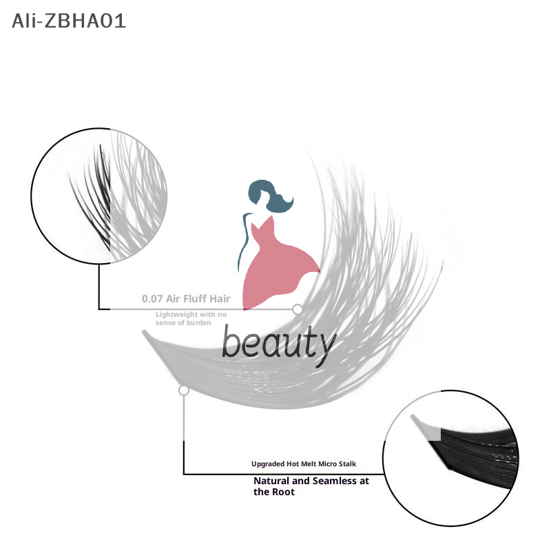 3D Faux Mink Lashes Wispy Eyel - Eyelash Extension Wispy ulasan dan harga