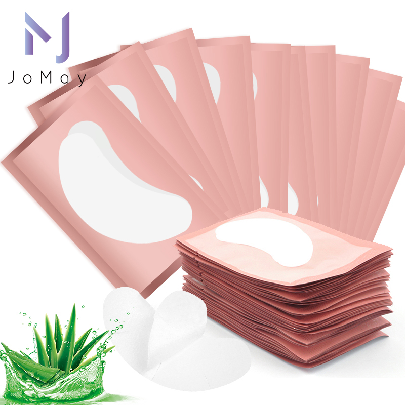 50/100Pairs Eye Patches Under  - Eyelash Extension Eye Mask ulasan dan harga