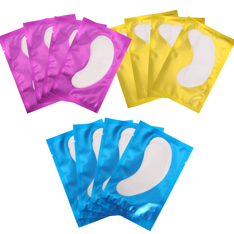 50/100Pairs Eye Patches Under  - Eyelash Extension Eye Mask ulasan dan harga