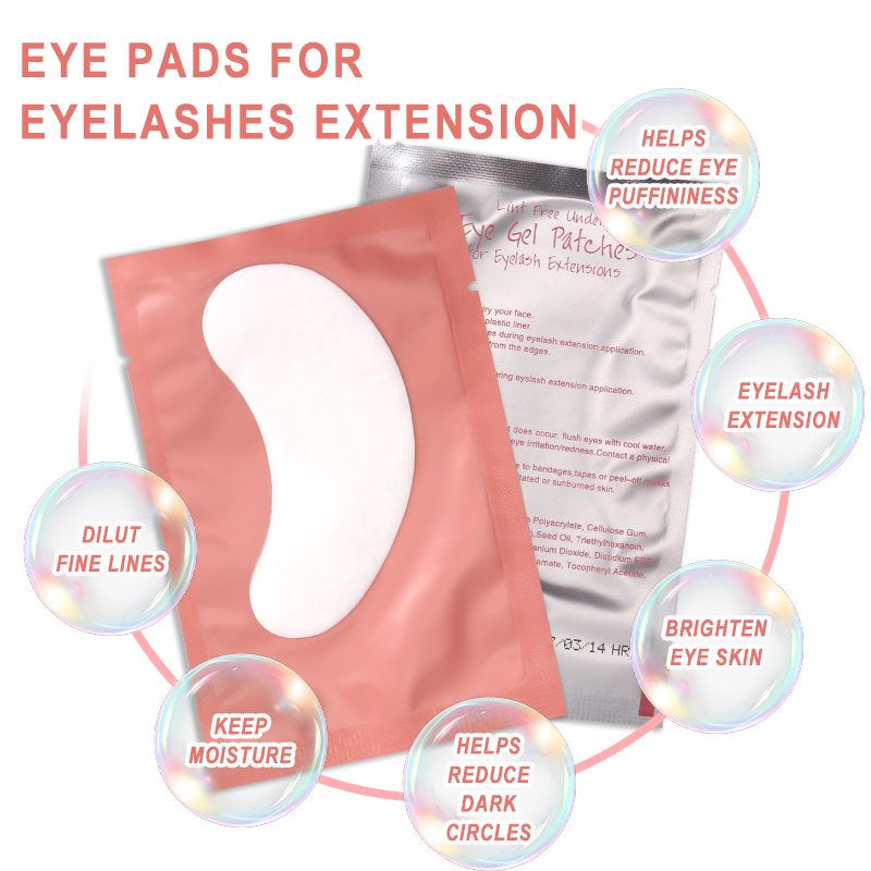 50/100Pairs Eye Patches Under  - Eyelash Extension Eye Mask ulasan dan harga