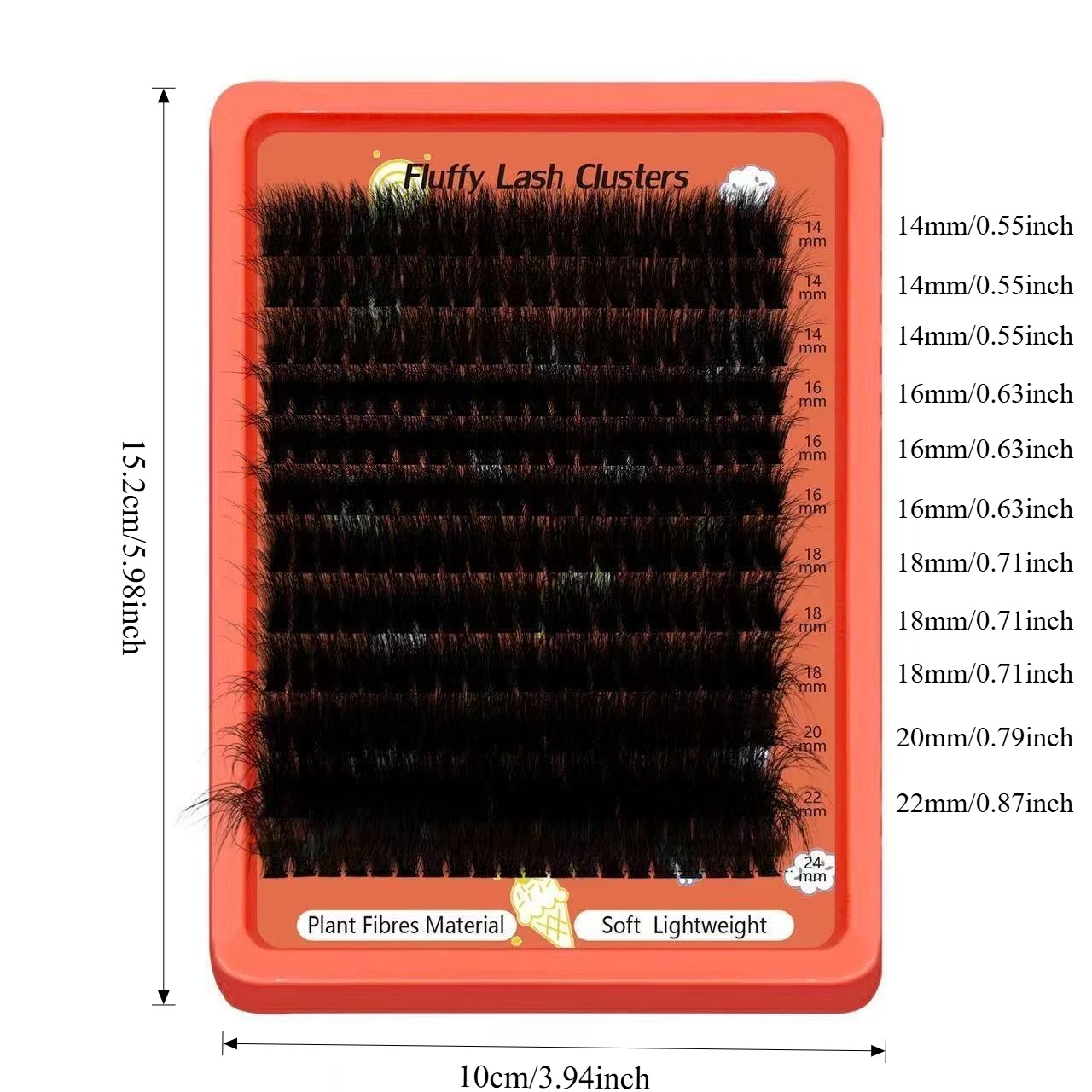 80D-100D 8D Fluffy Cluster Las - Eyelash Extension Home Service ulasan dan harga